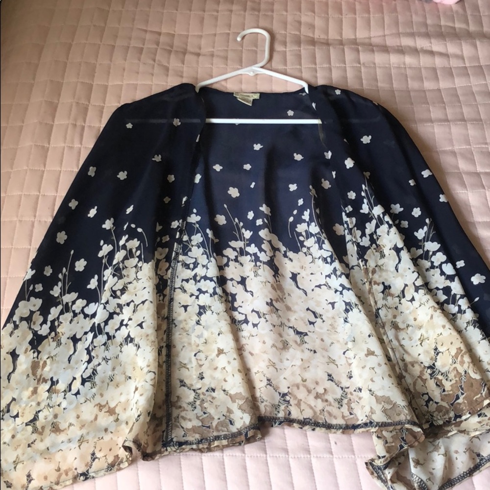 Floral kimono